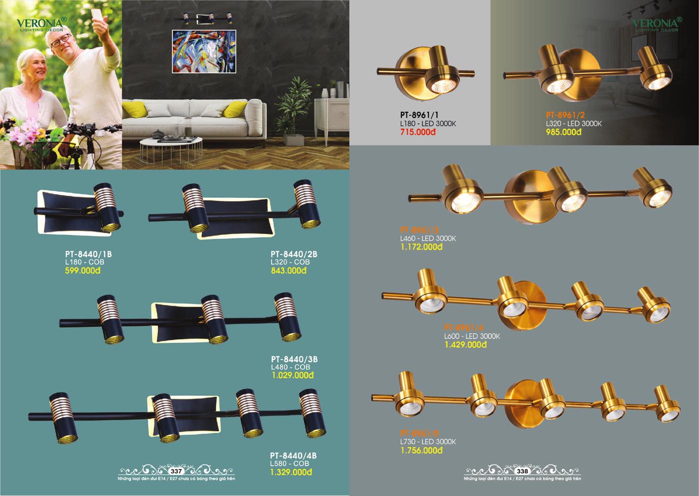 Catalogue Đèn Trang Trí VERONA 2024 - Trang 169)
