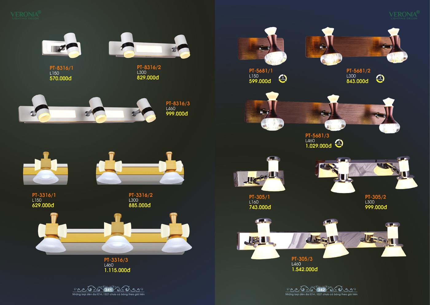 Catalogue Đèn Trang Trí VERONA 2024 - Trang 171)