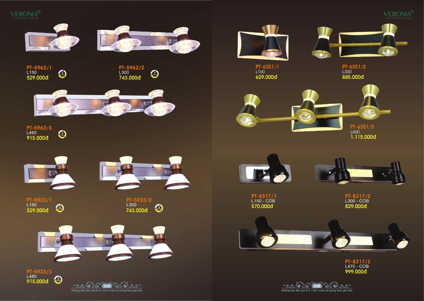 Catalogue Đèn Trang Trí VERONA 2024 - Trang 173)
