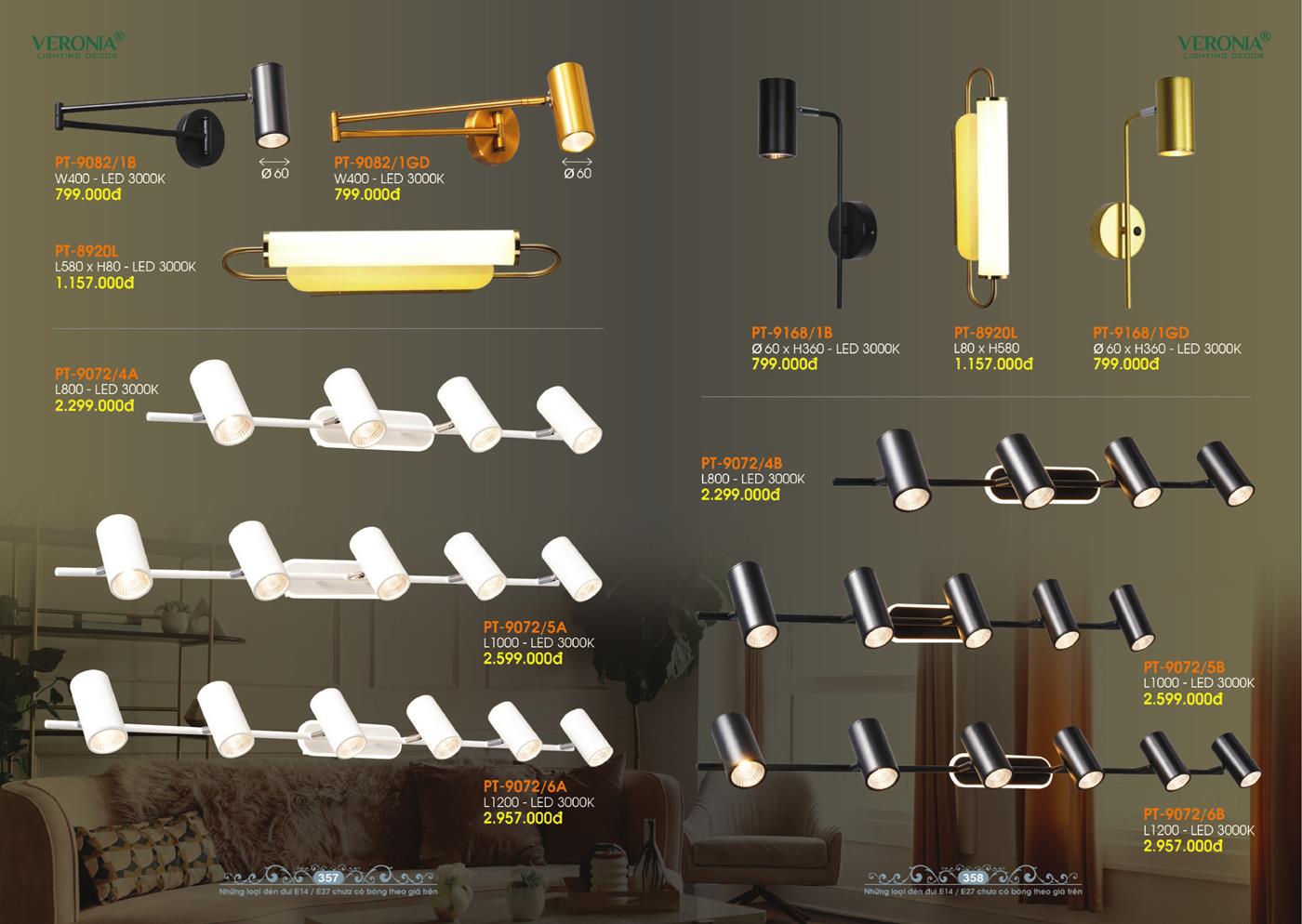 Catalogue Đèn Trang Trí VERONA 2024 - Trang 179)