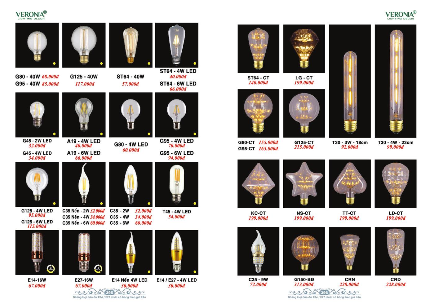 Catalogue Đèn Trang Trí VERONA 2024 - Trang 198)