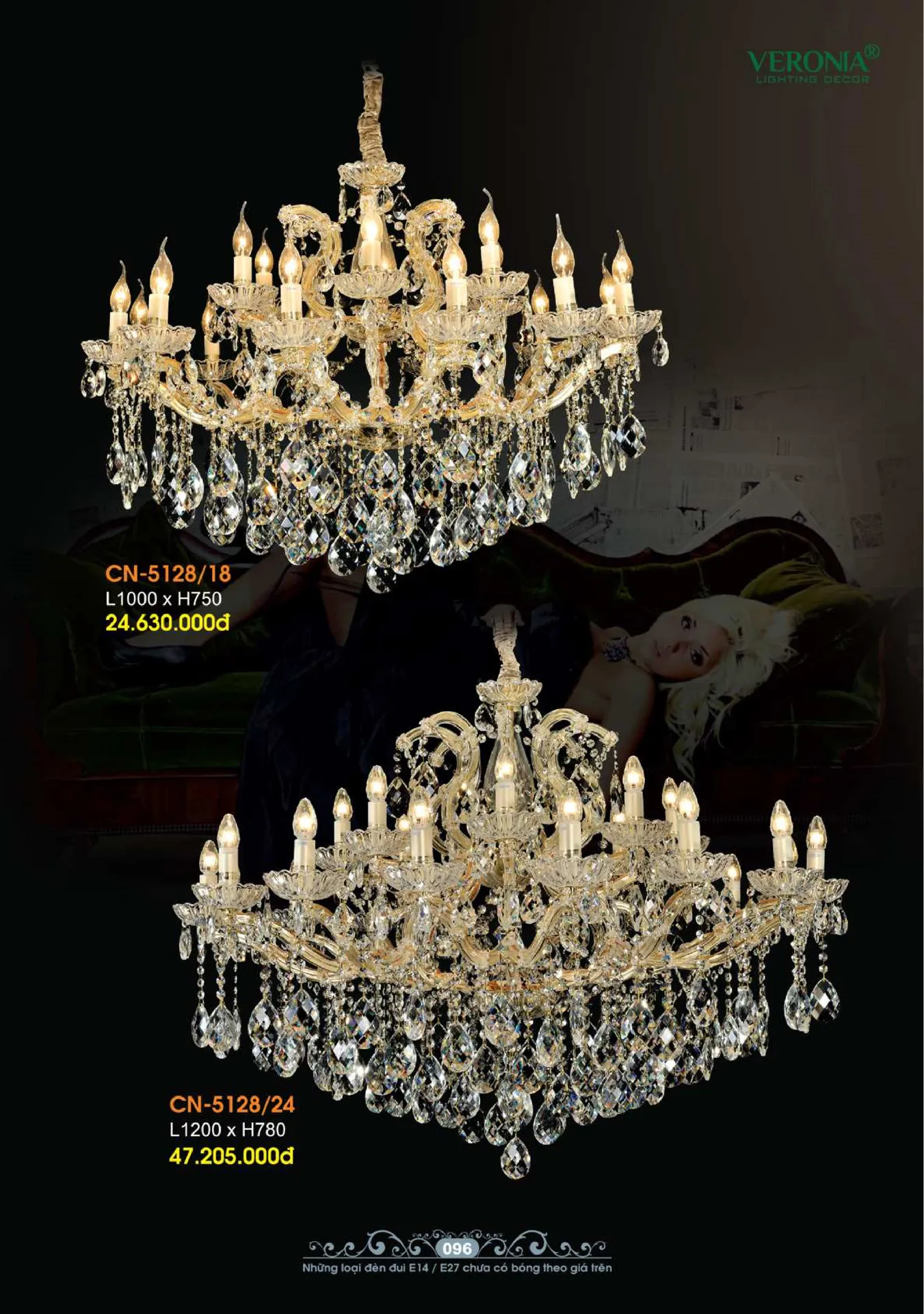 Catalogue Đèn Trang Trí VERONIA 2026 - Trang 97)