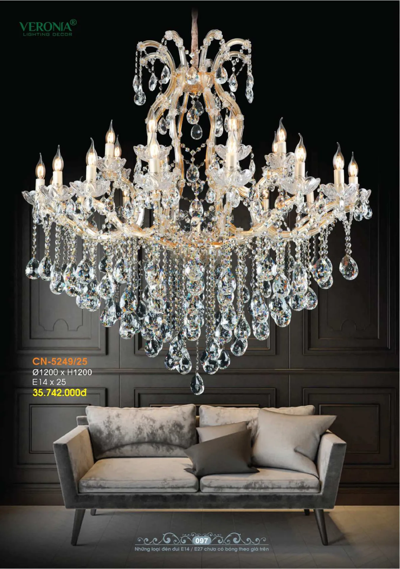 Catalogue Đèn Trang Trí VERONIA 2026 - Trang 98)