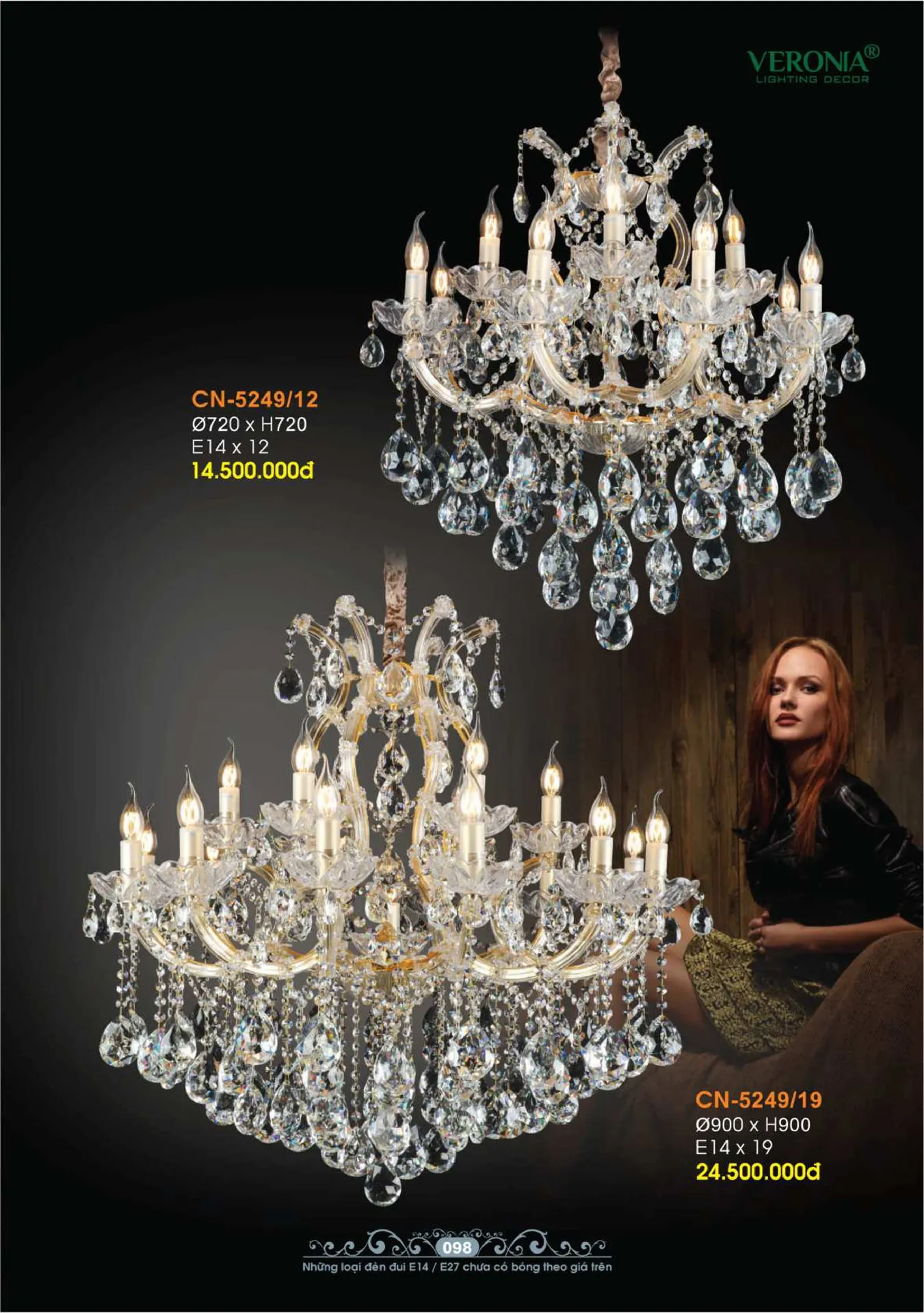 Catalogue Đèn Trang Trí VERONIA 2026 - Trang 99)