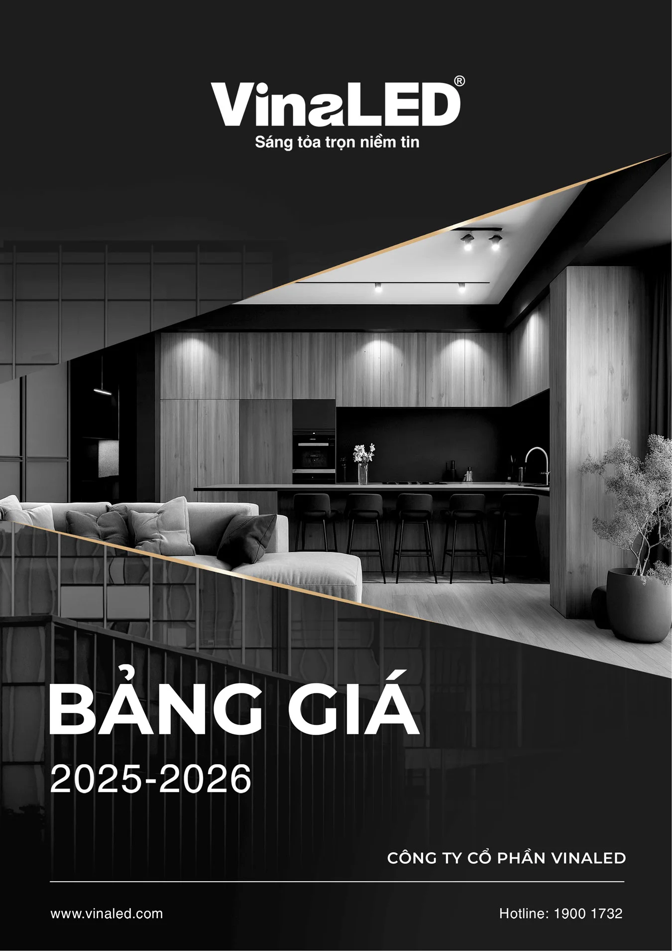 Bảng Giá Đèn VinaLED 2025 - Trang 1)