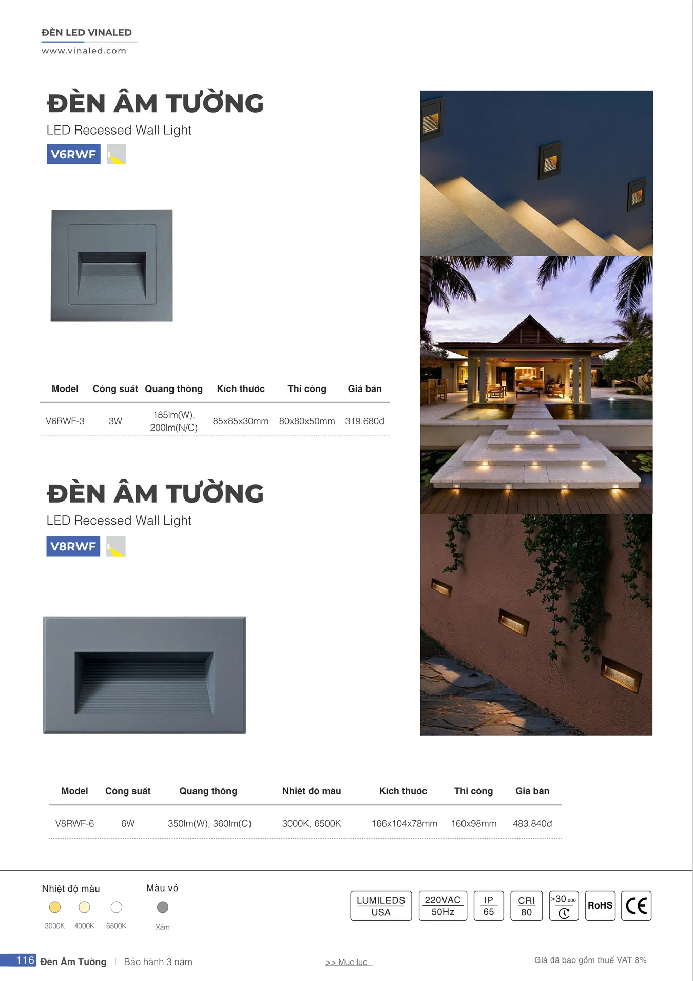 Bảng Giá Đèn VinaLED 2025 - Trang 116)