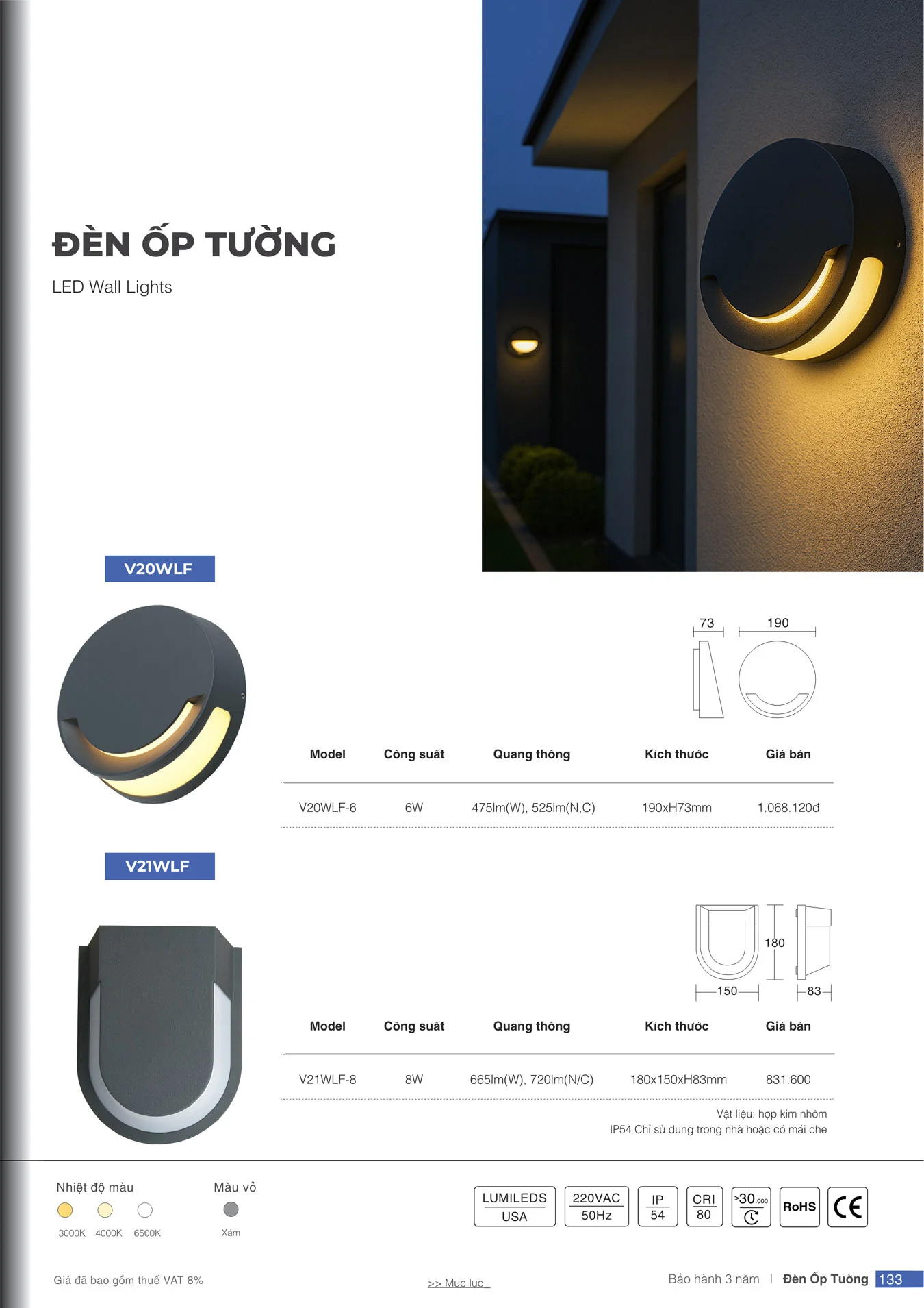 Bảng Giá Đèn VinaLED 2025 - Trang 133)