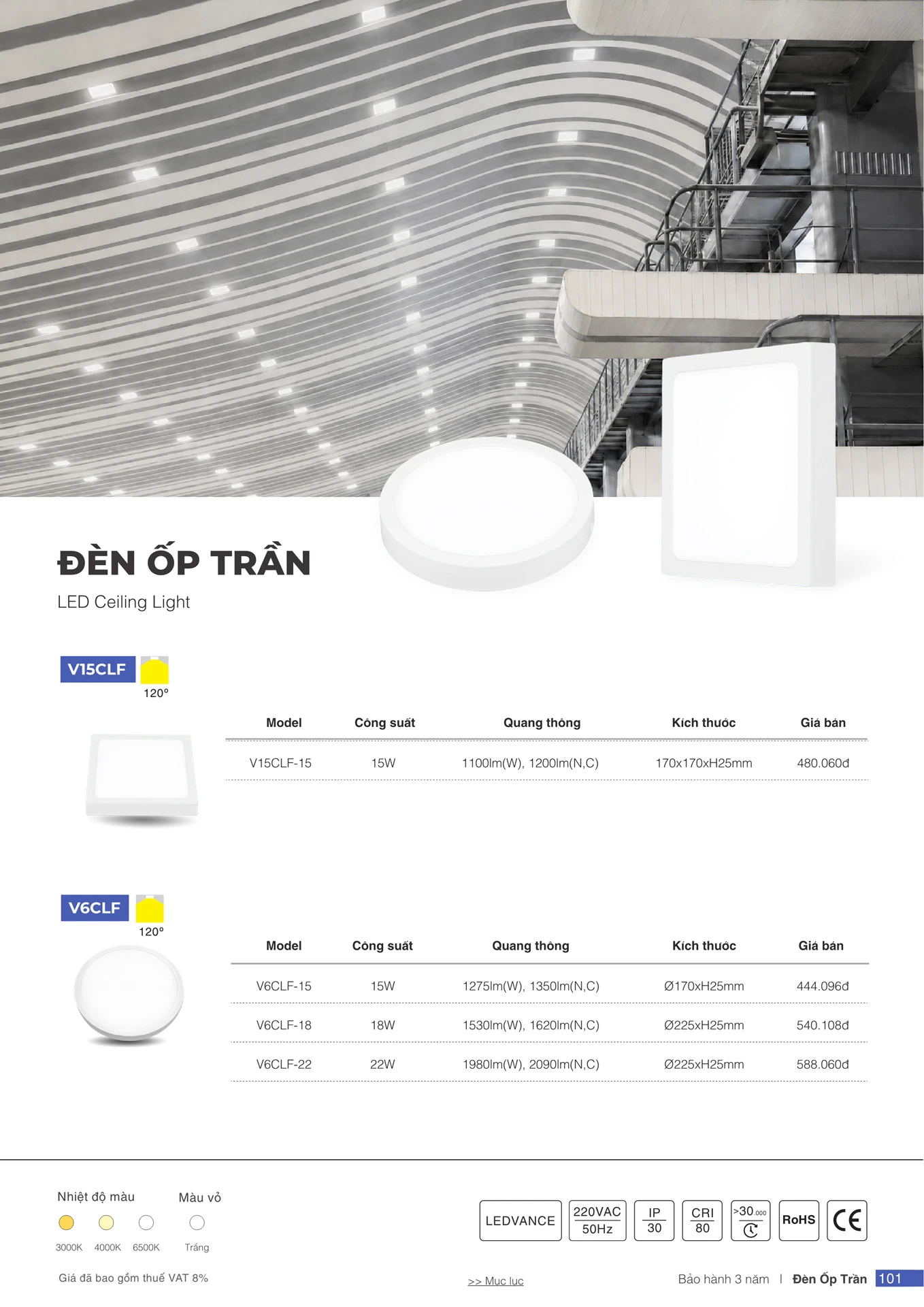 Bảng Giá Đèn VinaLED 2026 - Trang 100