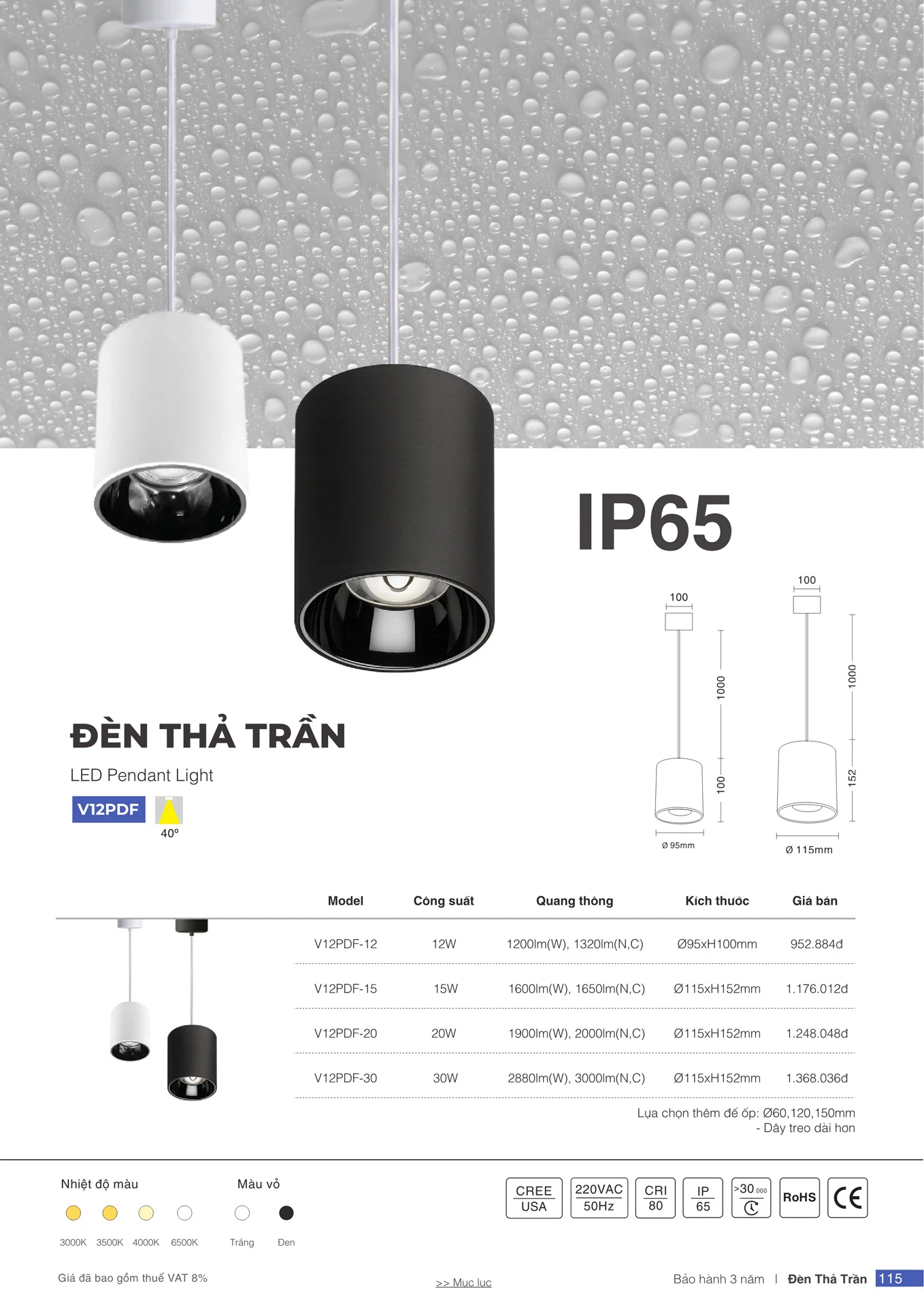 Bảng Giá Đèn VinaLED 2026 - Trang 114