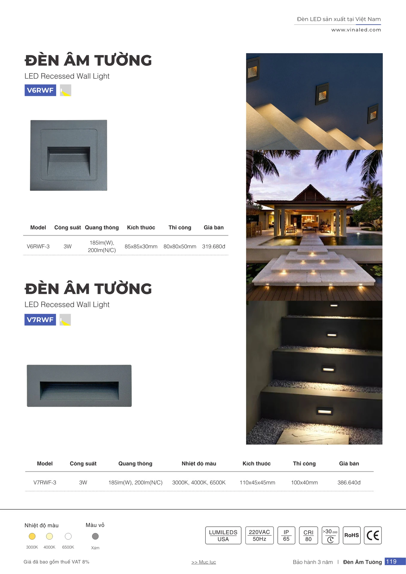 Bảng Giá Đèn VinaLED 2026 - Trang 118