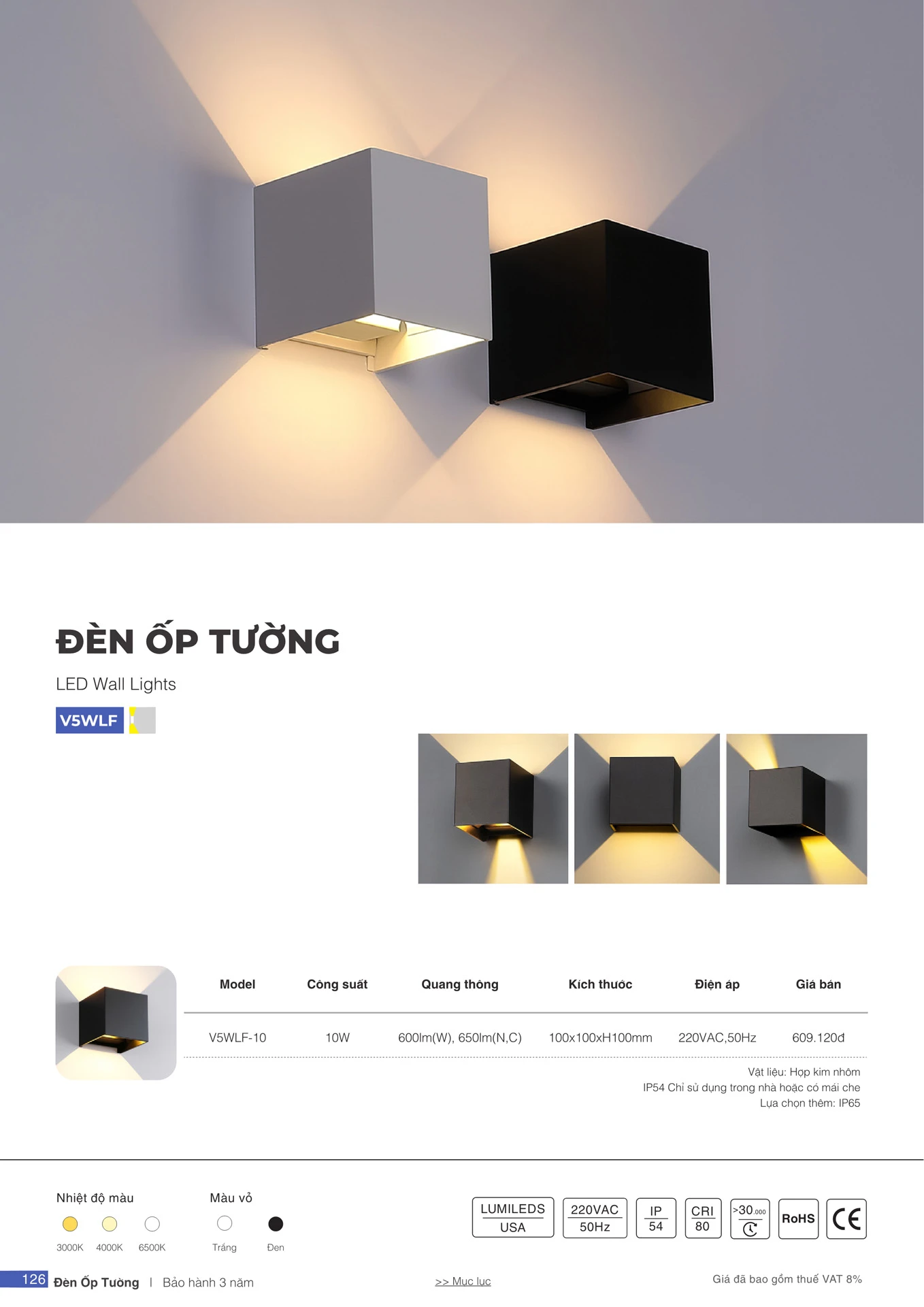 Bảng Giá Đèn VinaLED 2026 - Trang 125