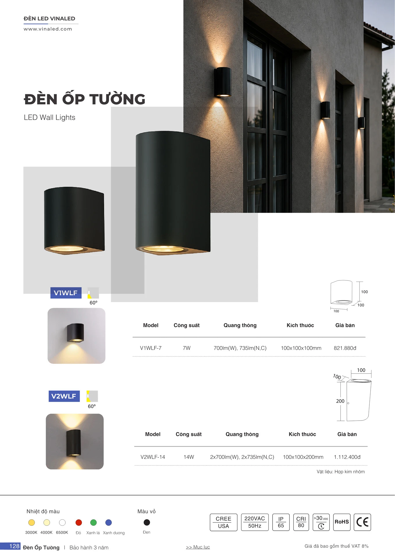 Bảng Giá Đèn VinaLED 2026 - Trang 127