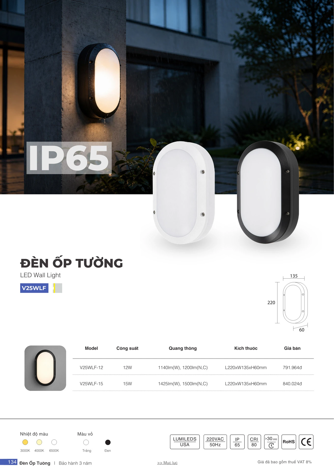 Bảng Giá Đèn VinaLED 2026 - Trang 133