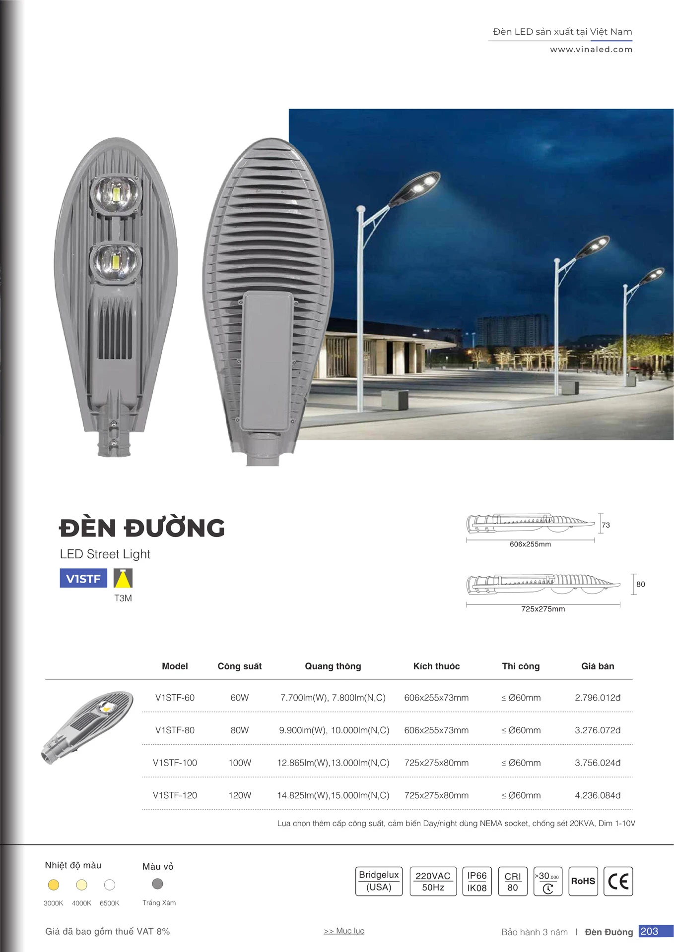 Bảng Giá Đèn VinaLED 2026 - Trang 202