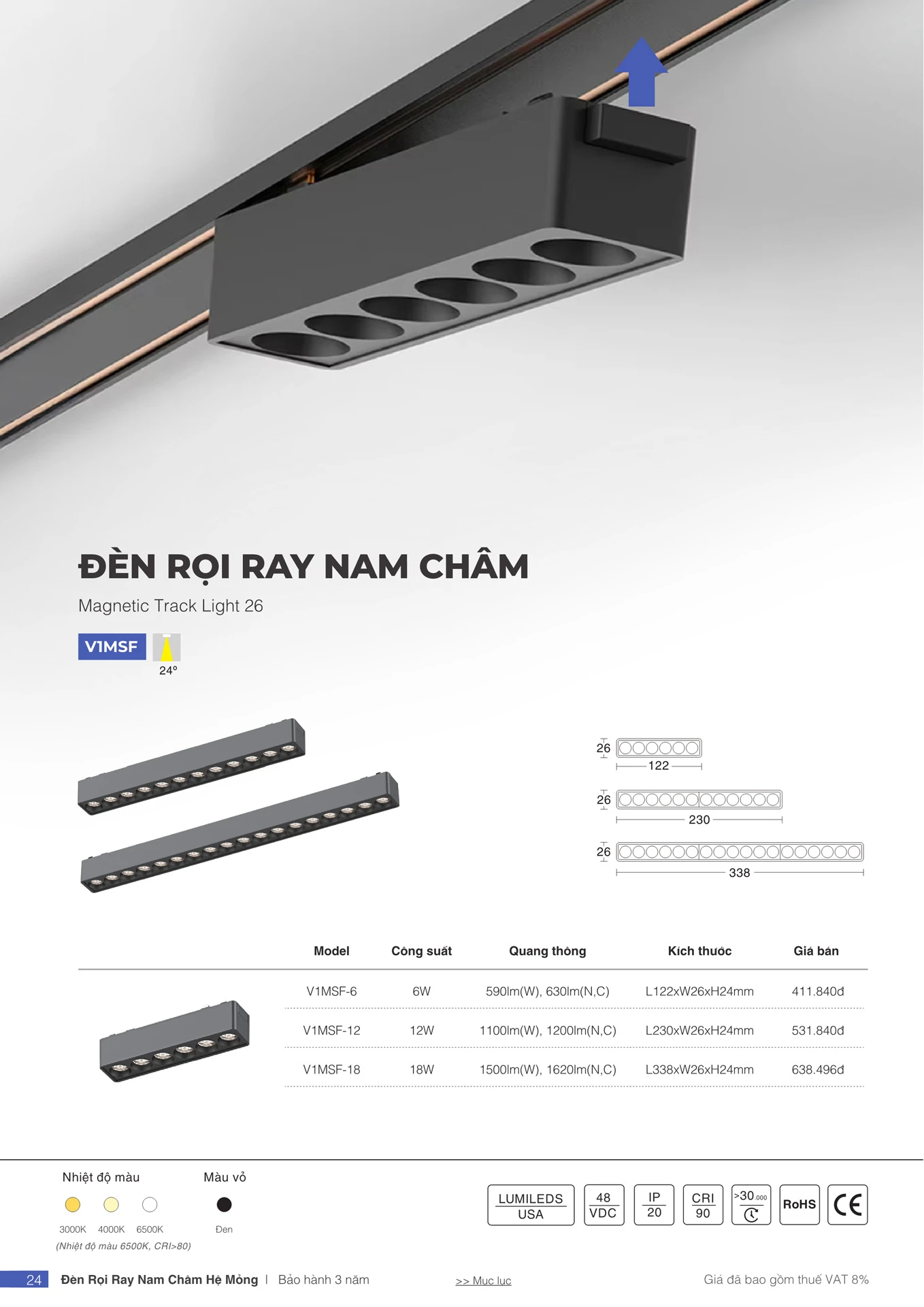 Bảng Giá Đèn VinaLED 2026 - Trang 23
