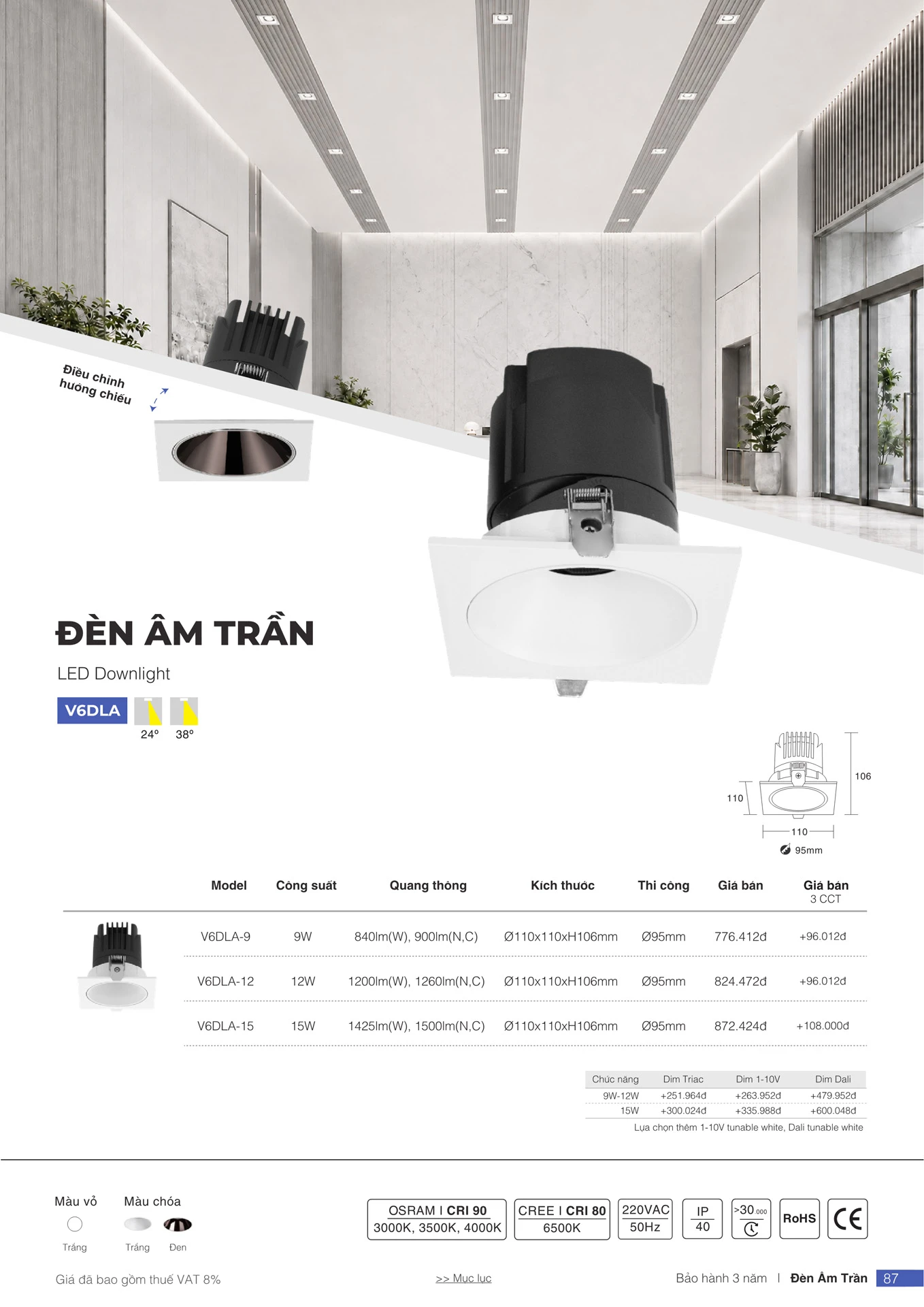 Bảng Giá Đèn VinaLED 2026 - Trang 86