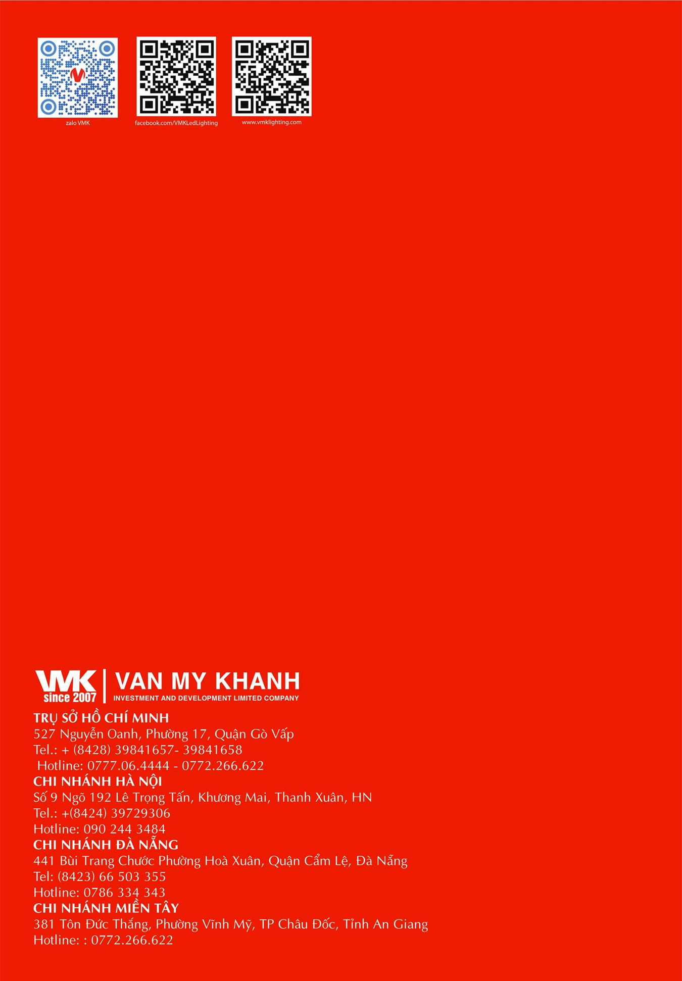 Catalogue bán lẻ Vạn Mỹ Khánh (VMK) 2023 - Trang 20)
