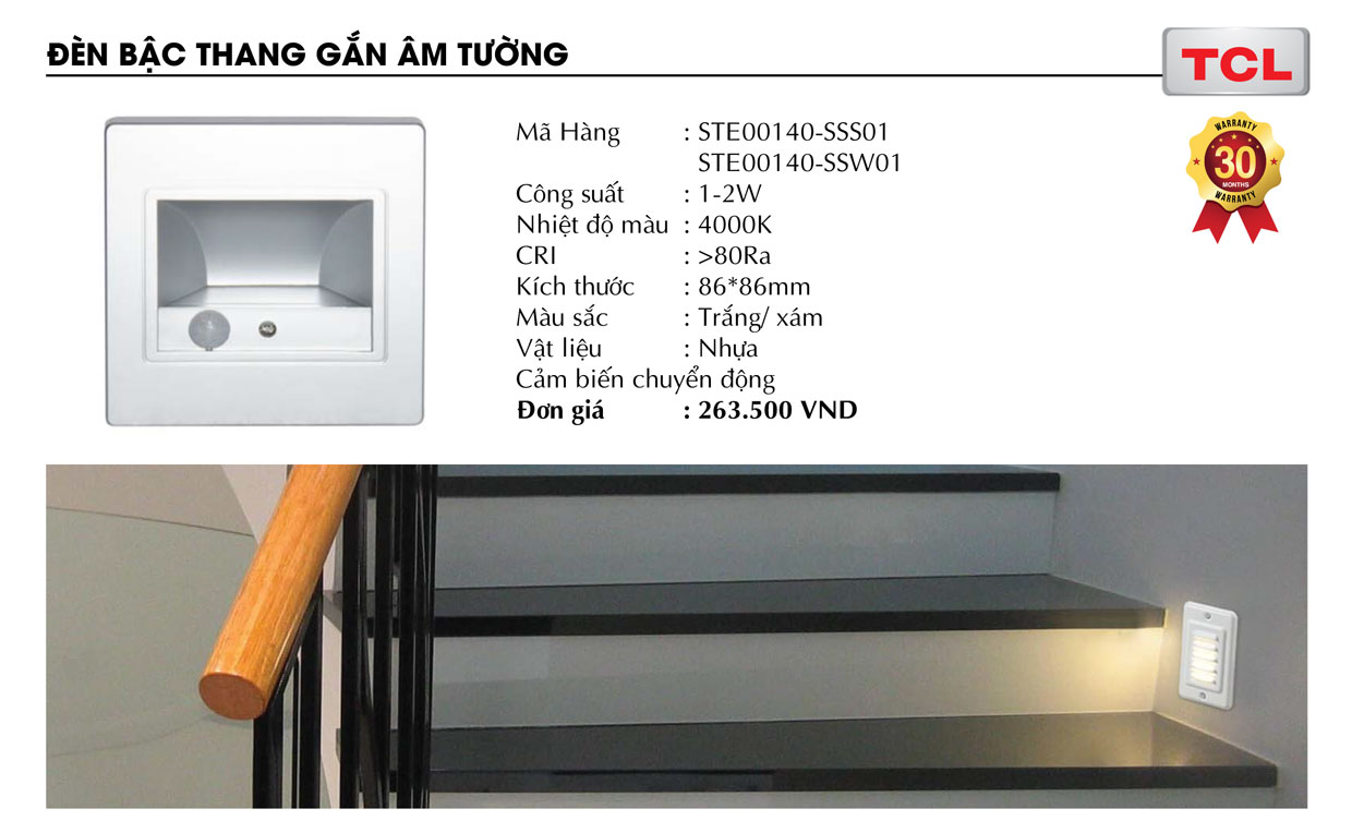 Đèn Bậc Thang TCL