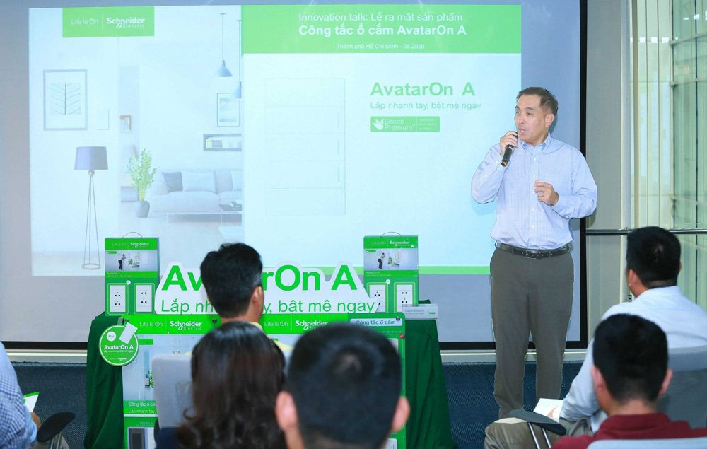 Schneider Electric ra mắt dòng công tắc ổ cắm AvatarOn A