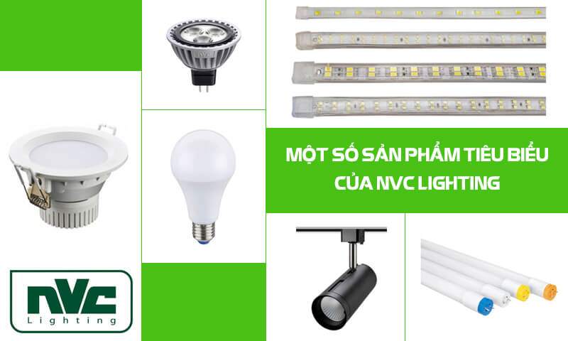 Sản phẩm đèn LED tiêu biểu của NVC Lighting