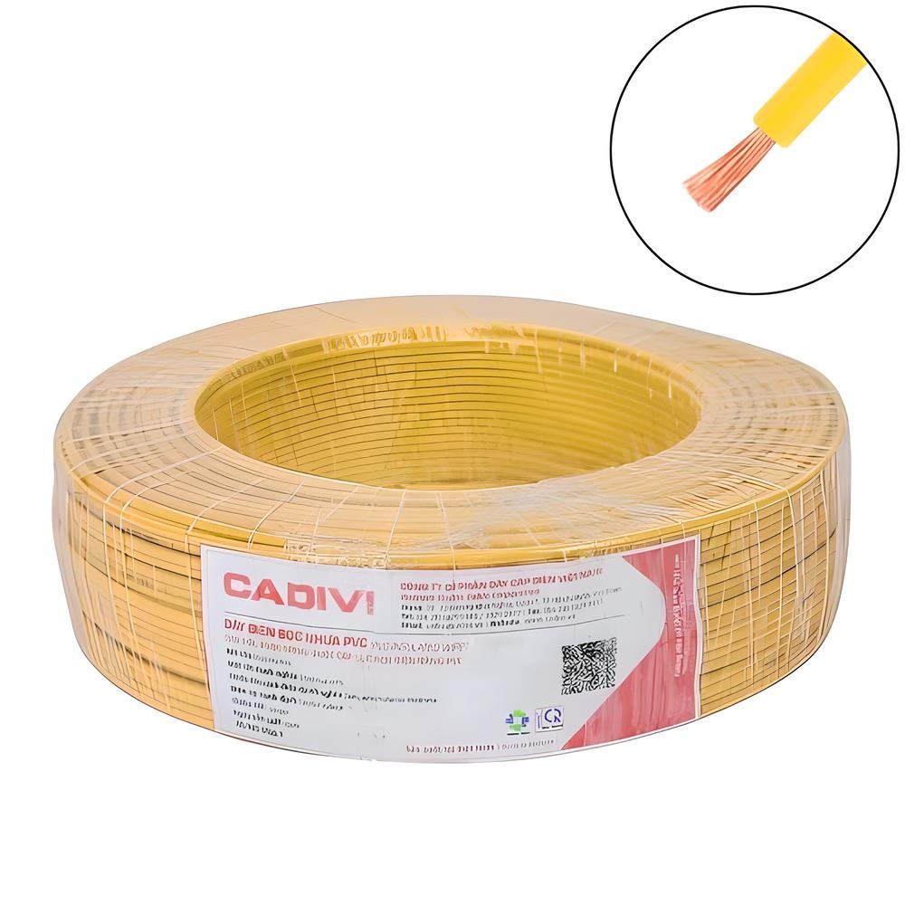 Cadivi VCm - Dây đơn, 1 lõi, ruột đồng mềm