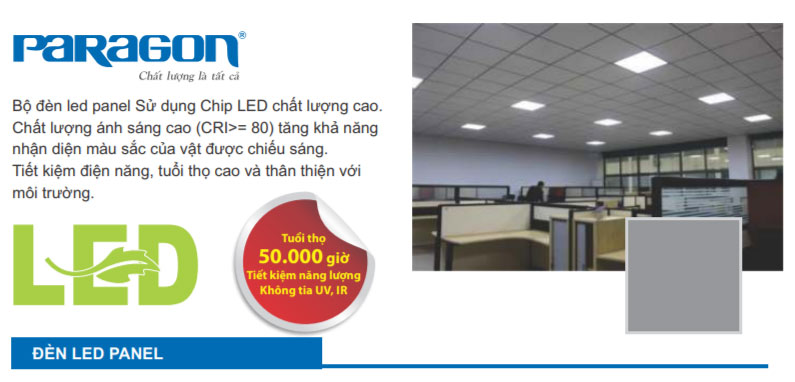 Đèn Led Panel Paragon