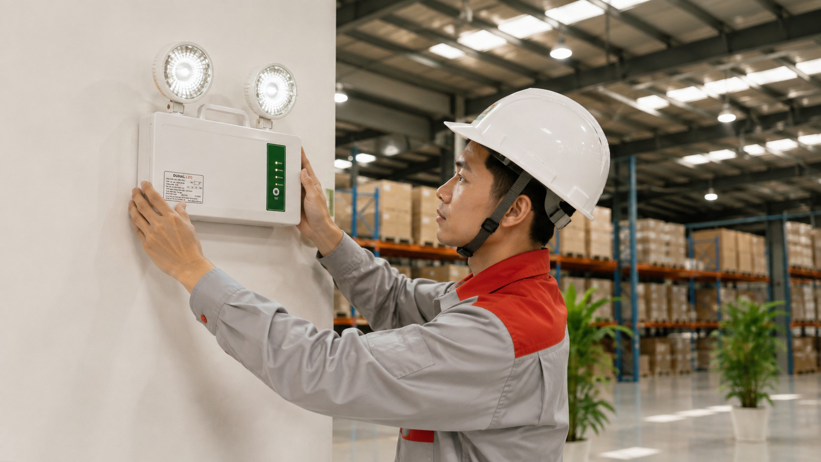 Vị trí lắp đặt đèn chiếu sáng khẩn cấp