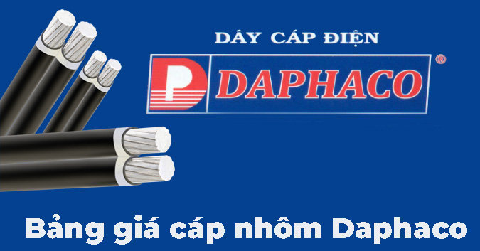 bảng giá dây điện nhôm ngoài trời (AV) Daphaco