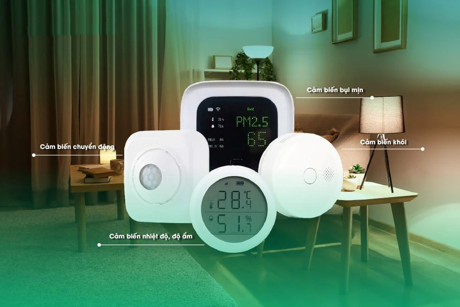 Các loại cảm biến cần thiết cho gia đình