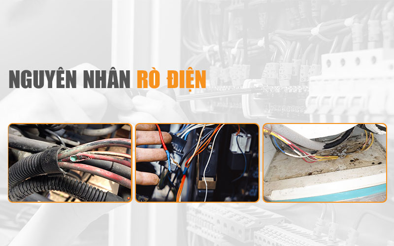 Nguyên nhân rò rỉ điện
