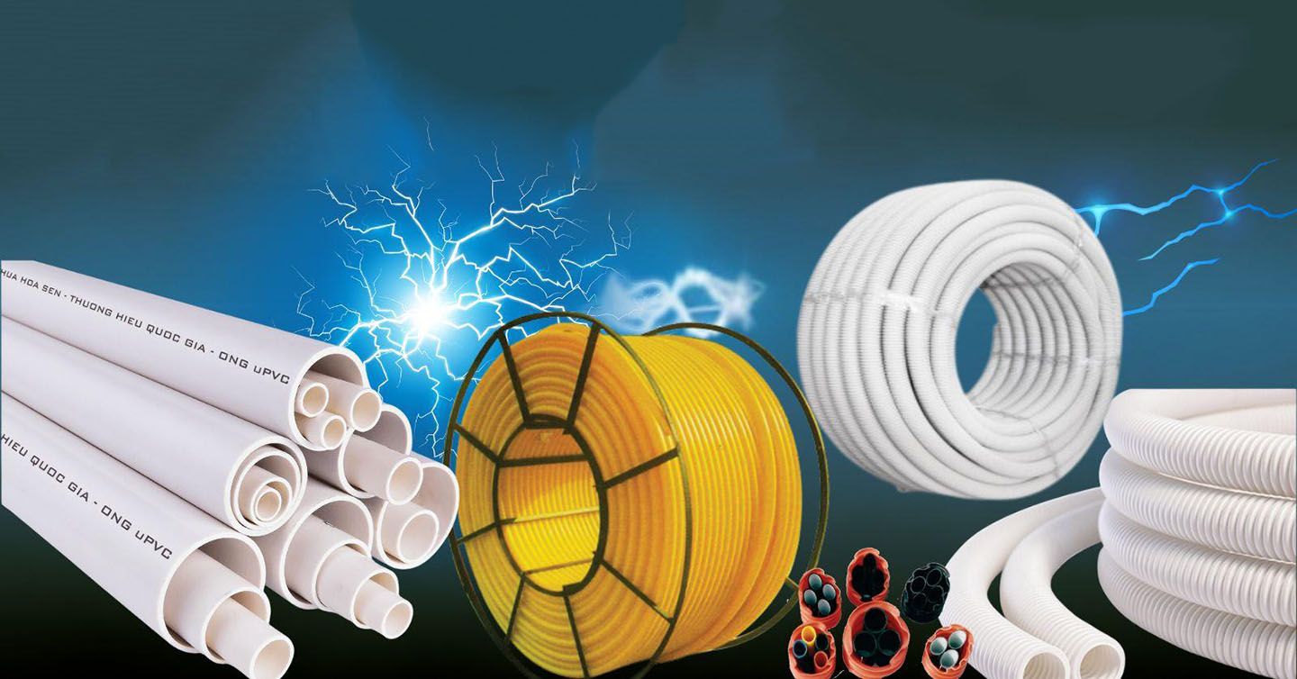 Các loại ống luồn dây điện phổ biến