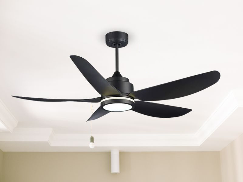 Quạt trần Benny BFC52LUXW màu cà phê trang nhã 