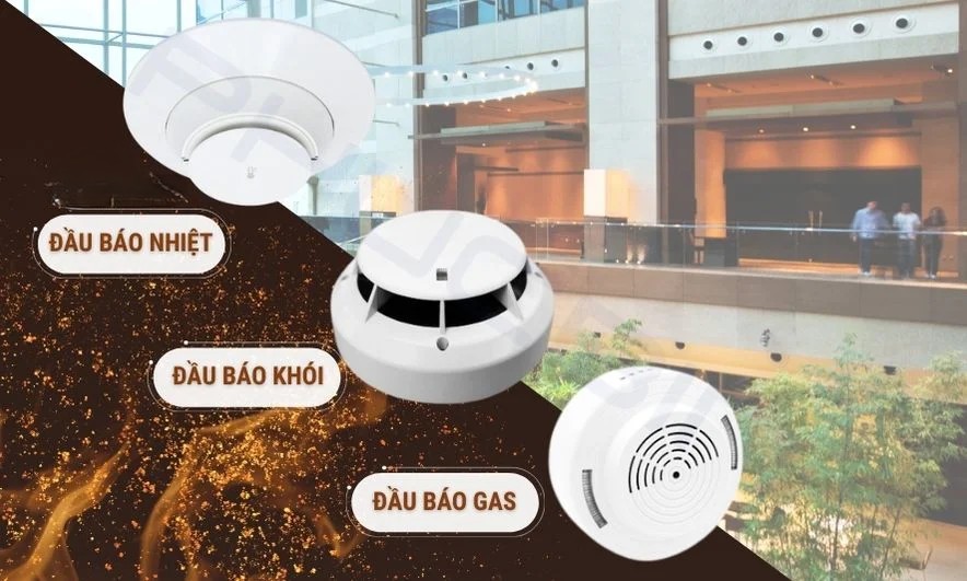 Lựa chọn đầu báo cháy phù hợp khi thiết kế hệ thống báo cháy
