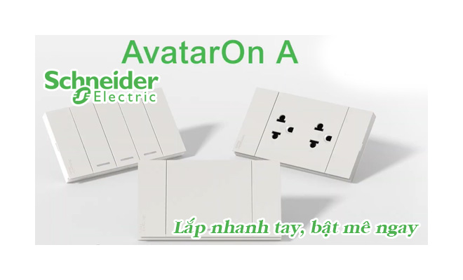 Công tắc AvatarOn Schneider